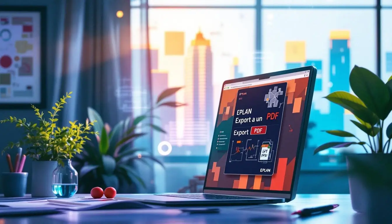 نحوه خروجی PDF از ایپلن | Export PDF in eplan
