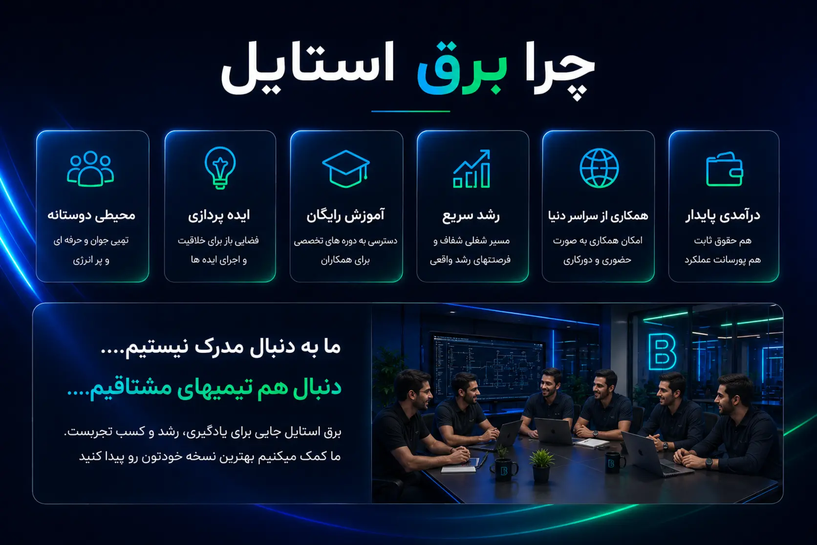 استخدام در برق استایل